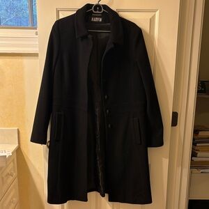 Marvin Richards Black Trench Coat